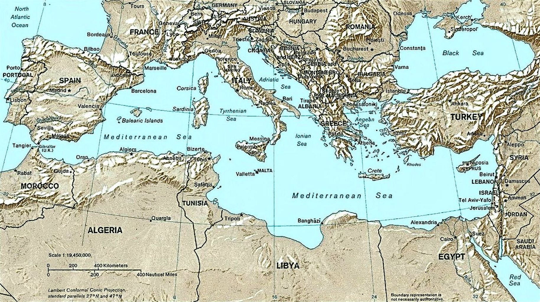 (Mediterranean Sea)